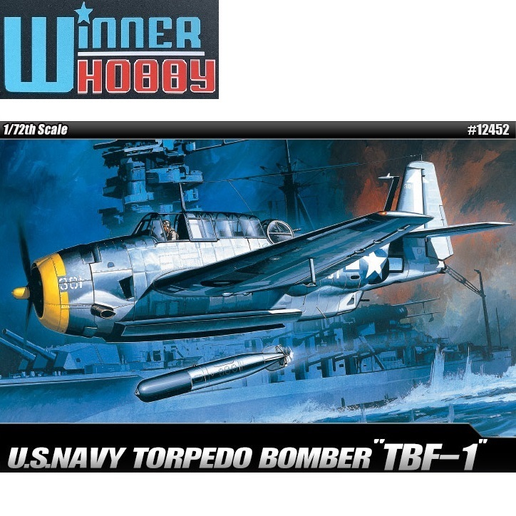 Academy 12452 TBF Avenger scale 1/72