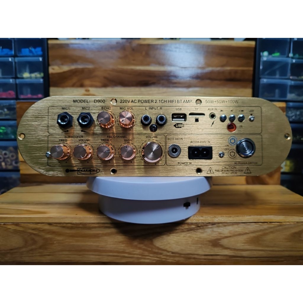 แอมป์​ D900​ Karaoke โมเต็มระบบ​ (เบสแน่นๆ หนักๆ กระชับ ลั่นทุ่ง)