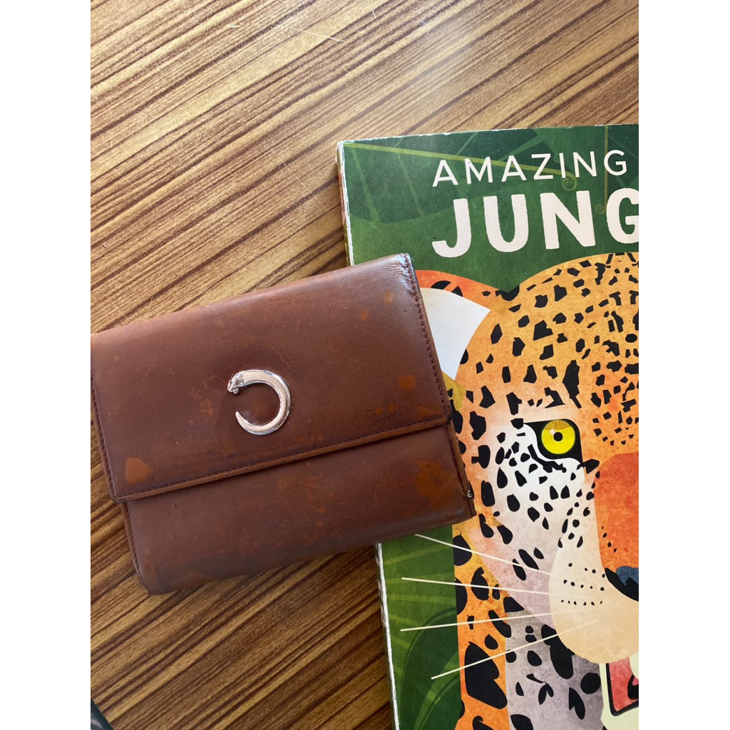 กระเป๋าตัง cartier แบรนด์แท้💯🇯🇵