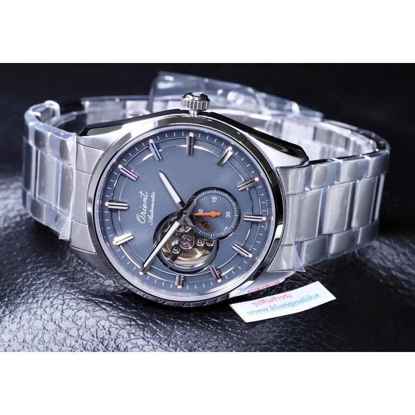 (แถมสายหนัง) นาฬิกา Orient Stretto 75th Anniversary Limited Edtion รุ่น RA-AR0012N (Semi Skeleton)