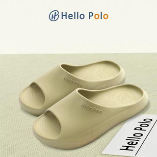 Hello Polo รองเท้ารัดส้นผู้หญิง รองเท้าแตะชายหาด พื้นนุ่มมาก วัสดุ EVA กันลื่นและทนทาน เบาสบาย ลำลอง แฟชั่น hp8011w