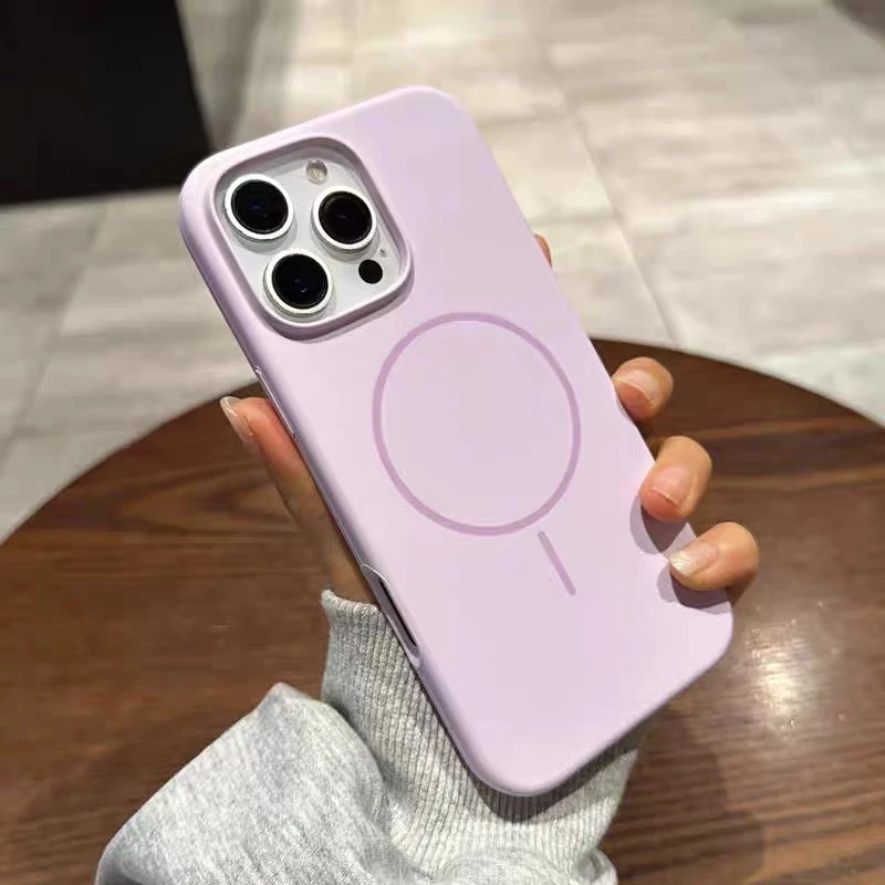 case for iphone17เคส ชาร์จไร้สายวงแหวนแม่เหล็ก งานกำมะหยี่ for iPhone17 11 12 13 14 15 16 17 Pro max 16Promax 15Promax thumbnail 10
