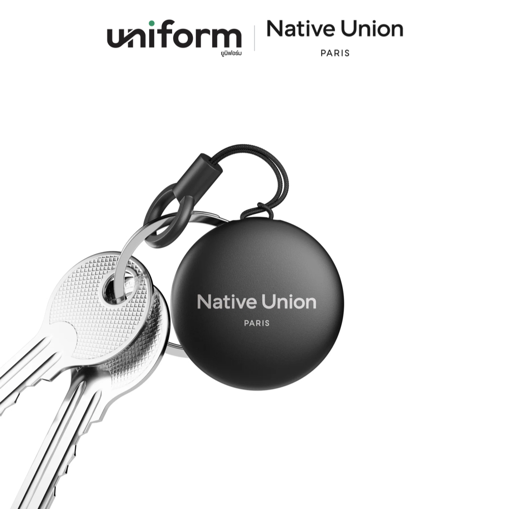 อุปกรณ์ติดตาม Native Union FINDIT TAG BLACK