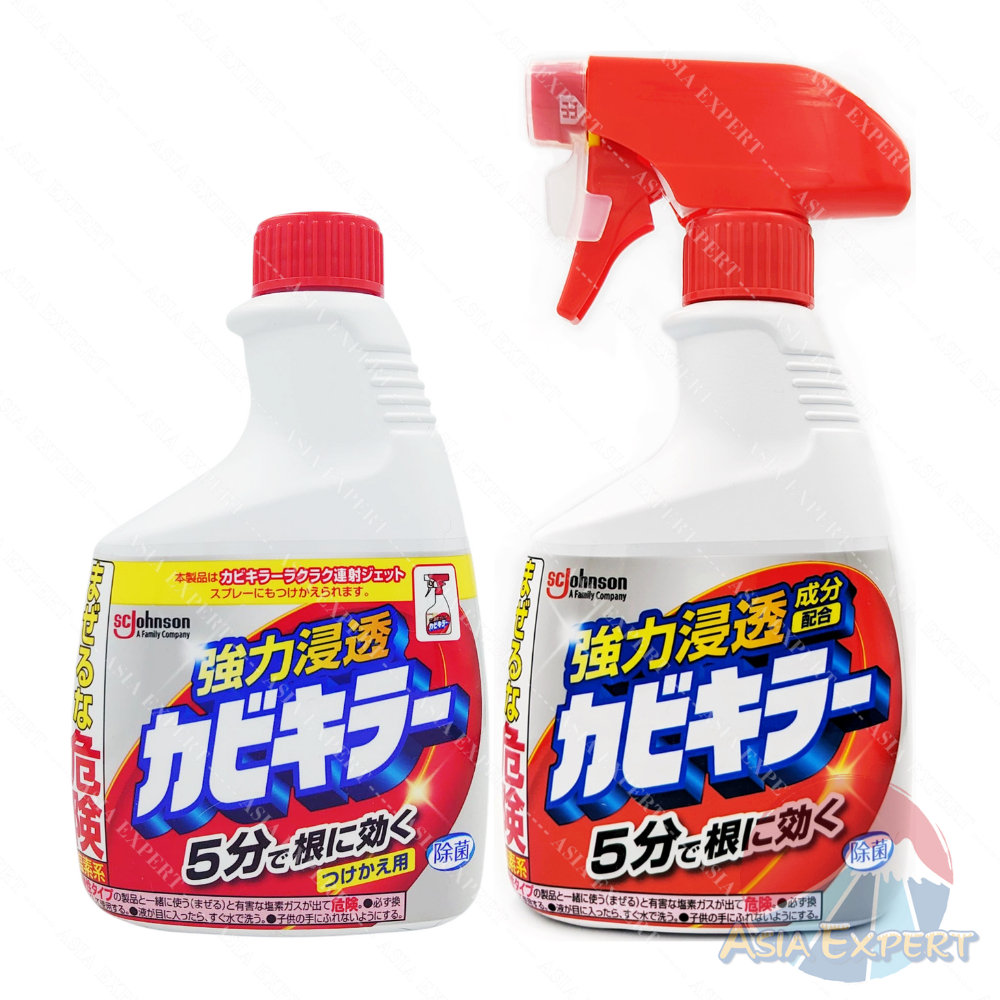 SC Johnson Kabi Killer ชนิดขวด 400mL สเปรย์ขจัดคราบเชื้อรา สิ่งสกปรกต่างๆ ในห้องน้ำ นำเข้าจากญี่ปุ่น รูปที่ 3
