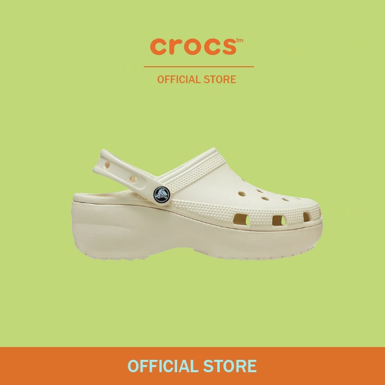 CROCS Classic Platform Clog รองเท้าลำลองผู้หญิง 206750-2Y2