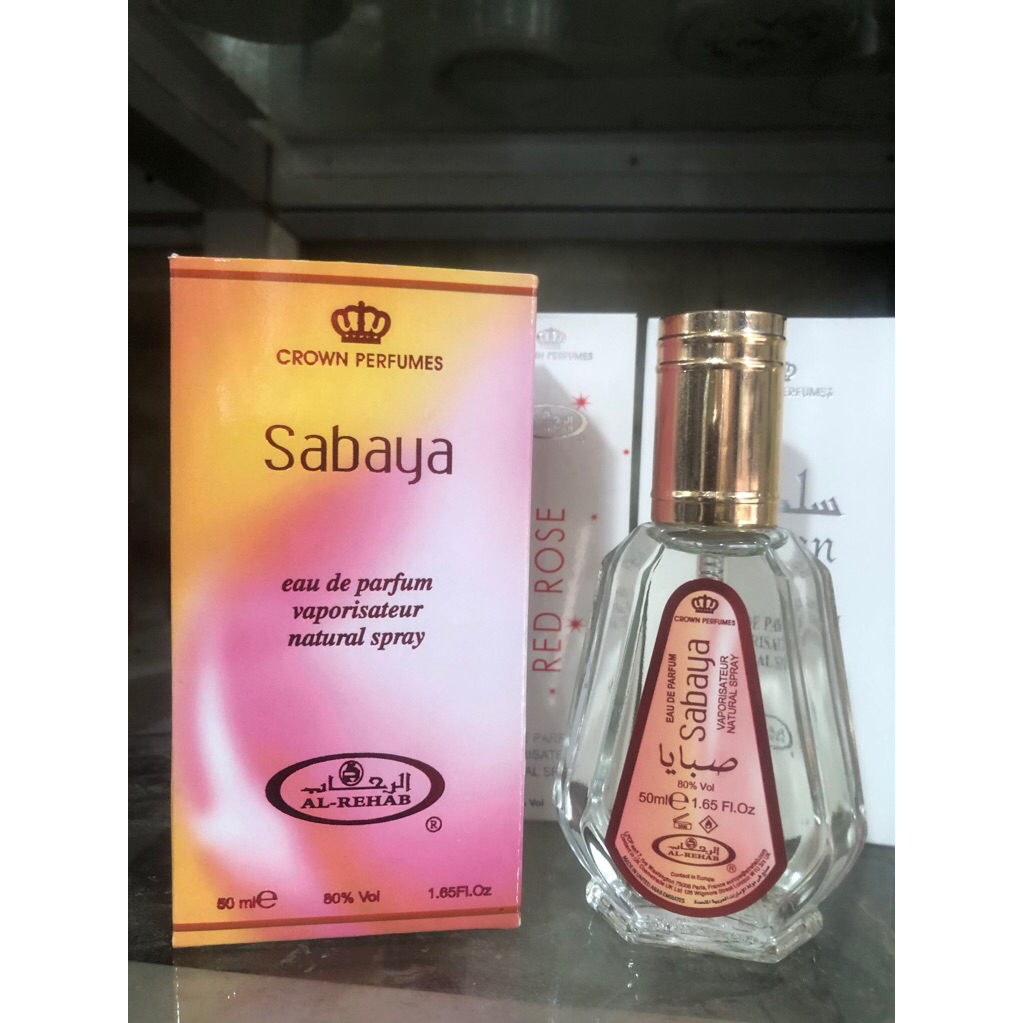น้ำหอมอาหรับสเปรย์ กลิ่น sabaya by al rehab 50 ml