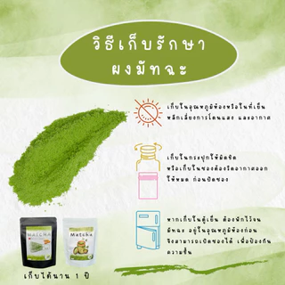 มัทฉะรินชา โทนถั่วสีสวย (แท้ 100% จาก นิชิโอะ ประเทศญี่ปุ่น)