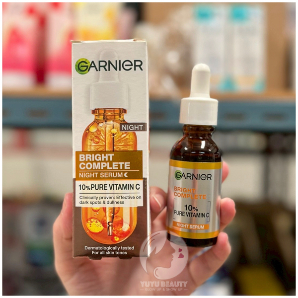 GARNIER Bright Complete Night Serum 30 Ml.