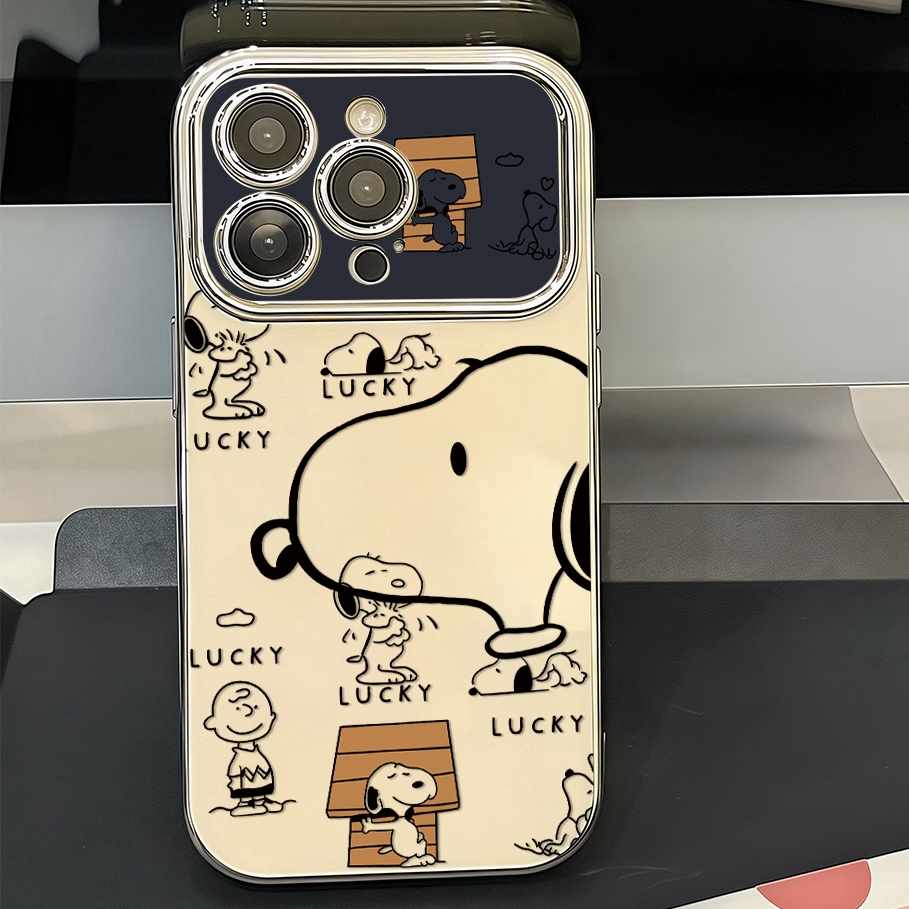 เคสโทรศัพท์สำหรับ รูปแบบลูกสุนัขน่ารัก สาวน่ารัก For iPhone 14 15 pro max 11 12 13 promax 14 15 Plus X XS XR Xs Max CASE
