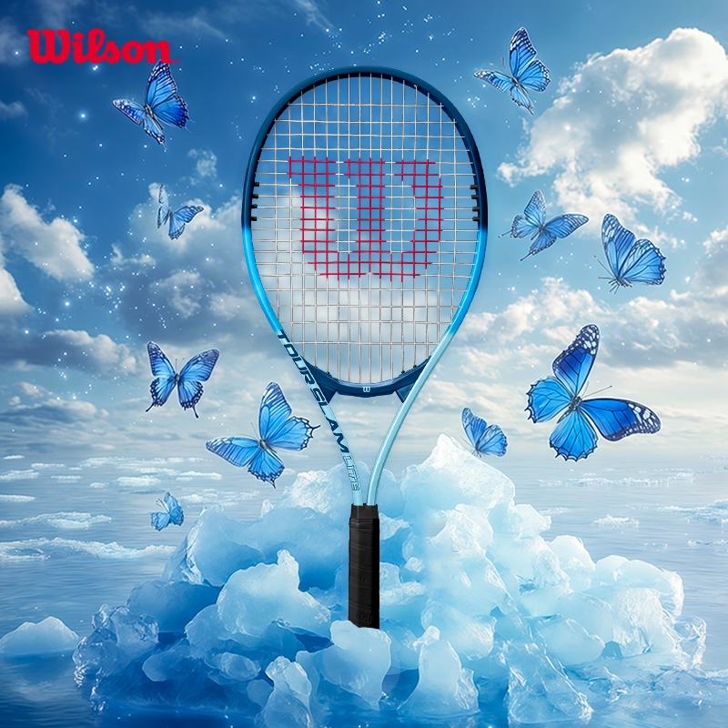 WILSON Tour Slam Lite ไม้เทนนิส Pre-strung (ไม้ขึ้นเอ็นแล้ว) WR147810U3 Official Store – โปรปัง
