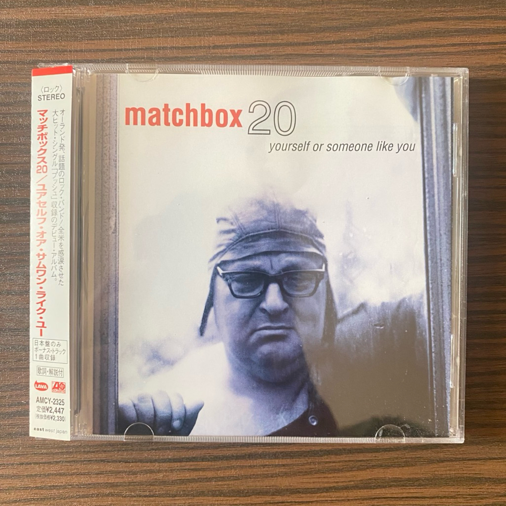 1 CD ซีดีเพลง Matchbox - Yourself Or Someone Like You (1855)