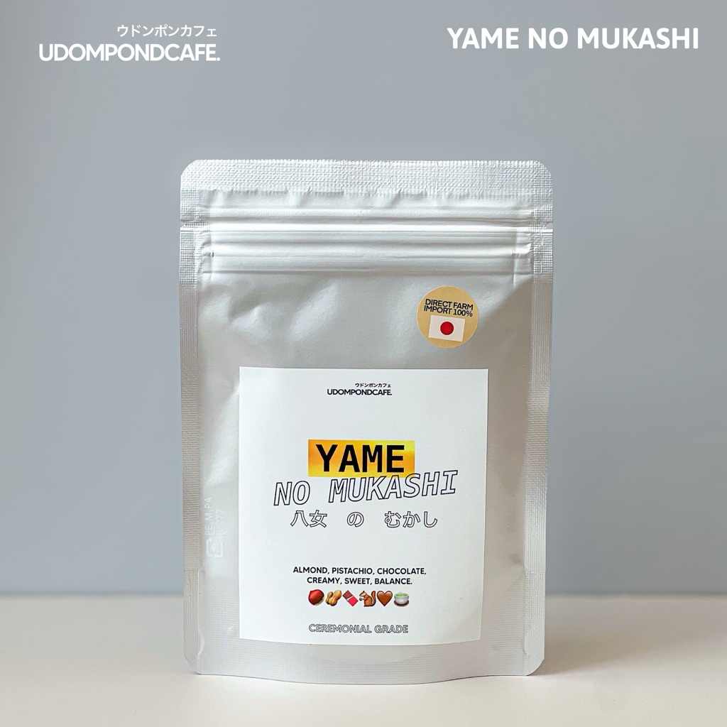 มัทฉะ Yame No Mukashi 八女のむかし เกรดพิธีการจากเมืองยาเมะ
