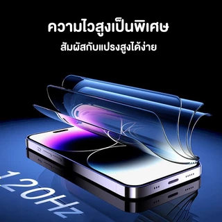 กระจกนิรภัยปกป้อง สำหรับ iPhone 14 16Pro Max 15 14 13 12 11 Xs Max 16 15 14 PRO MAX ติดตั้งง่ายอุปกรณ์กำจัดฝุ่นอัตโนมัติ