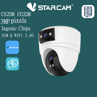 Vstarcam CS2DR CG2DR (2เลนส์) 3MP IP Camera กล้องวงจรปิดไร้ส…