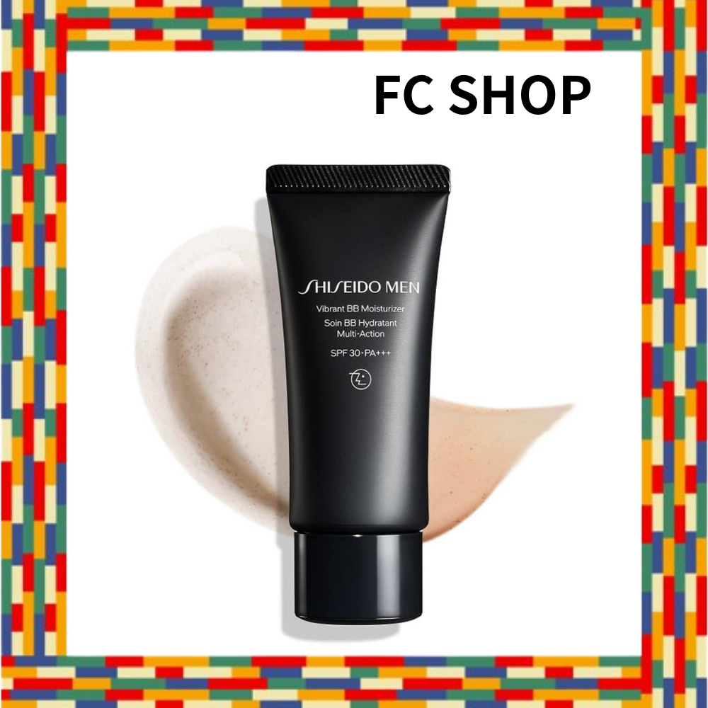 Shiseido Men BB Cream for Men SHISEIDO MEN Vibrant BB Moisturizer Makeup for Men Daytime Cream 40g