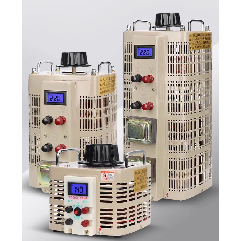 พรีออเดอร์ TDGC2 | 220V Variac Regulator | Pure Copper Adjustable Transformer TDGC2-10KVA TDGC2-15KV
