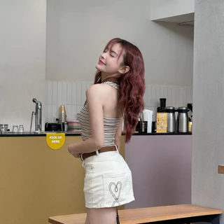 SEPTEMBER ME - Hana Shirt เสื้อเชิ้ตโปโลแขนกุด
