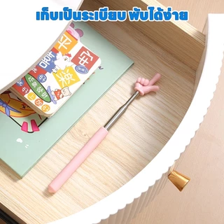 IVORYBABY ไม้ชี้ไวท์บอร์ด ไม้ชี้นิ้วมือ การออกแบบนิ้ว pointer presentation แบบพกพา Teacher Pointer
