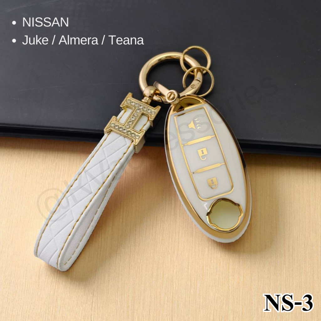 เคสกุญแจรถยนต์ NISSAN งานTPU เคสกุญแจรีโมท ตรงรุ่น NISSAN TEANA/TIDA SYLPHY ALMRA VL MARCH VL JUKE/CUBE PULSAR LAVINA