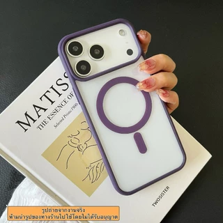 พร้อมส่งจากไทย สำหรับ ไอโฟน17 for iphone17 iphone17air iphone17pro iphone17promax เคสขอบสี ชาร์จได้ เคสสำหรับ iphone