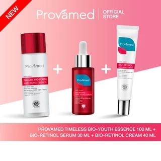 [SET] BIO-RETINOL ANTI AGING SERUM 30ML, BIO-RETINOL ANTI AGING CREAM 40ML, TIMELESS BIO-YOUTH ANTI AGING ESSENCE 100ML