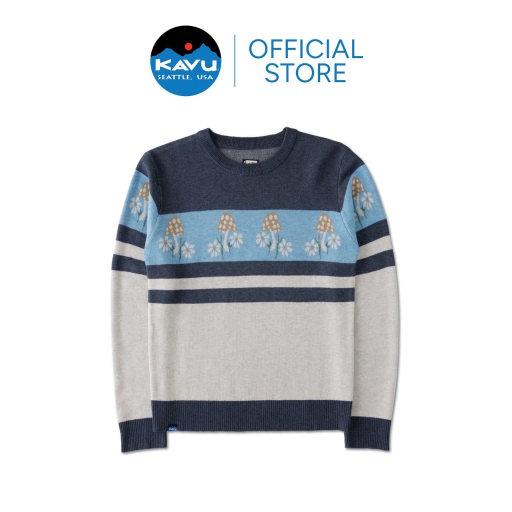 [15.4 โค้ด KAVUMM ลด500.-] KAVU Hillrose Sweater เสื้อแขนยาว สเวตเตอร์