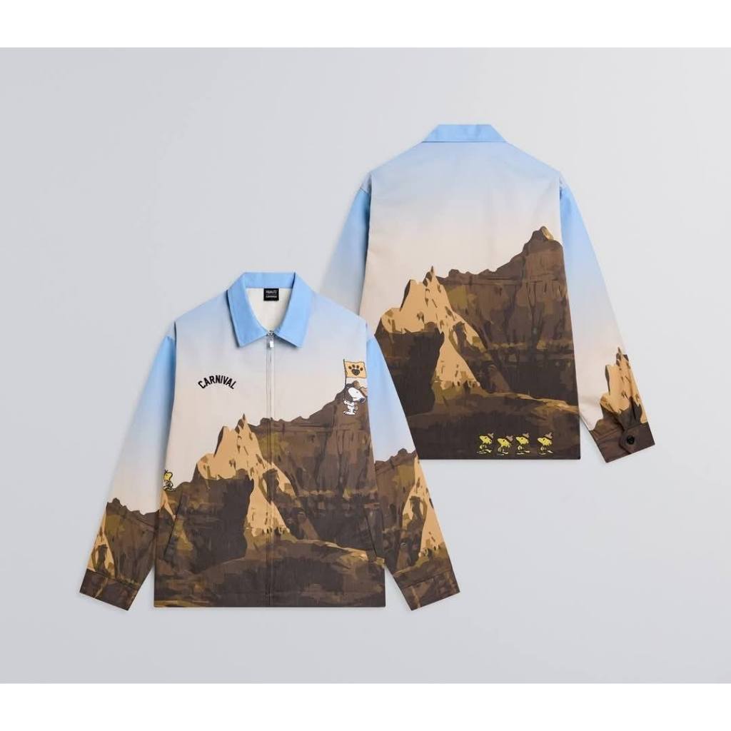 [ ของแท้ ] แจ็คเก็ค CARNIVAL x Peanuts Collection JACKET ของใหม่ พร้อมส่ง