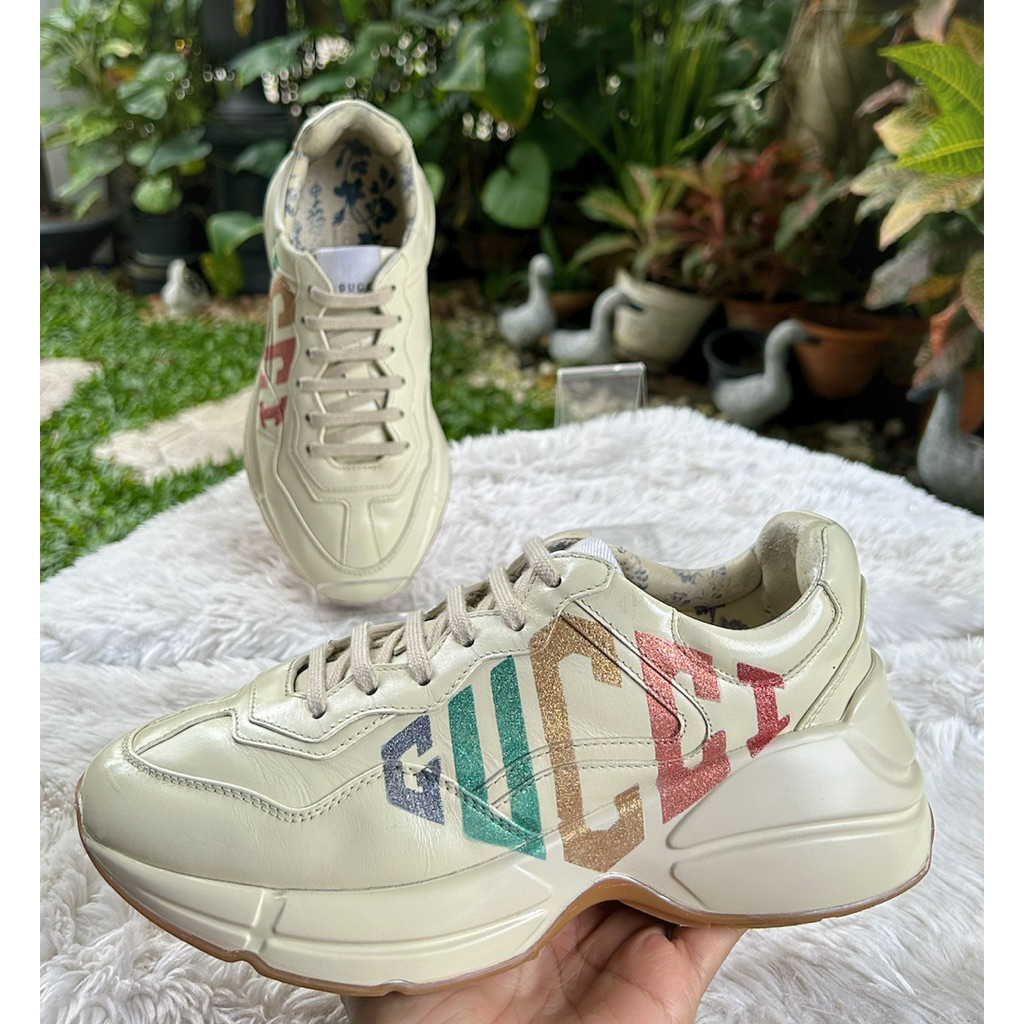 Sneakers Rhyton Glitter Sz.38 มือสองแบรนด์แท้