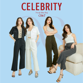 CelebrityStyle CB67-PANTS กางเกงเอวสูงทรงสวยมากๆ ไม่เล็กไม่ใ…