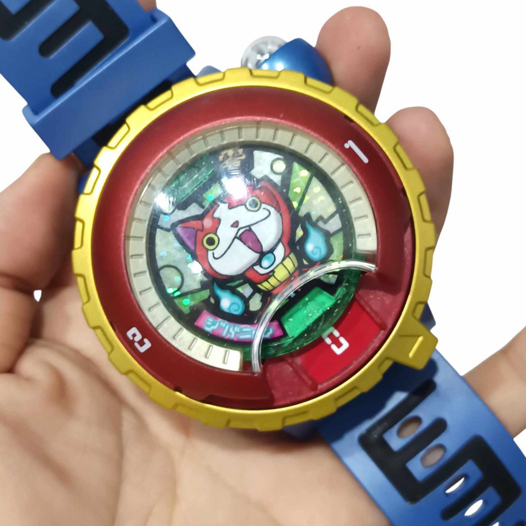 🔥 ฟรี 10 เหรียญ โยไควอช ซีโร่ โยไควอทช์ นาฬิกาโยไค Yokai Watch Type Zero DX BANDAI (มือสอง ของแท้)
