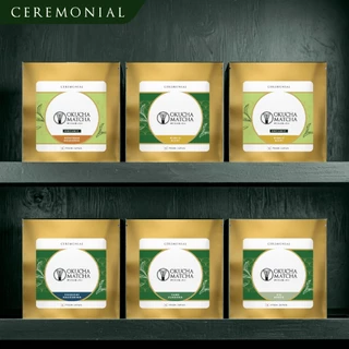 OKUCHA MATCHA มัทฉะชาเขียว (Matcha) ขนาดทดลอง 4g นำเข้าญี่ปุ่น เกรด Ceremonial จากญี่ปุ่น