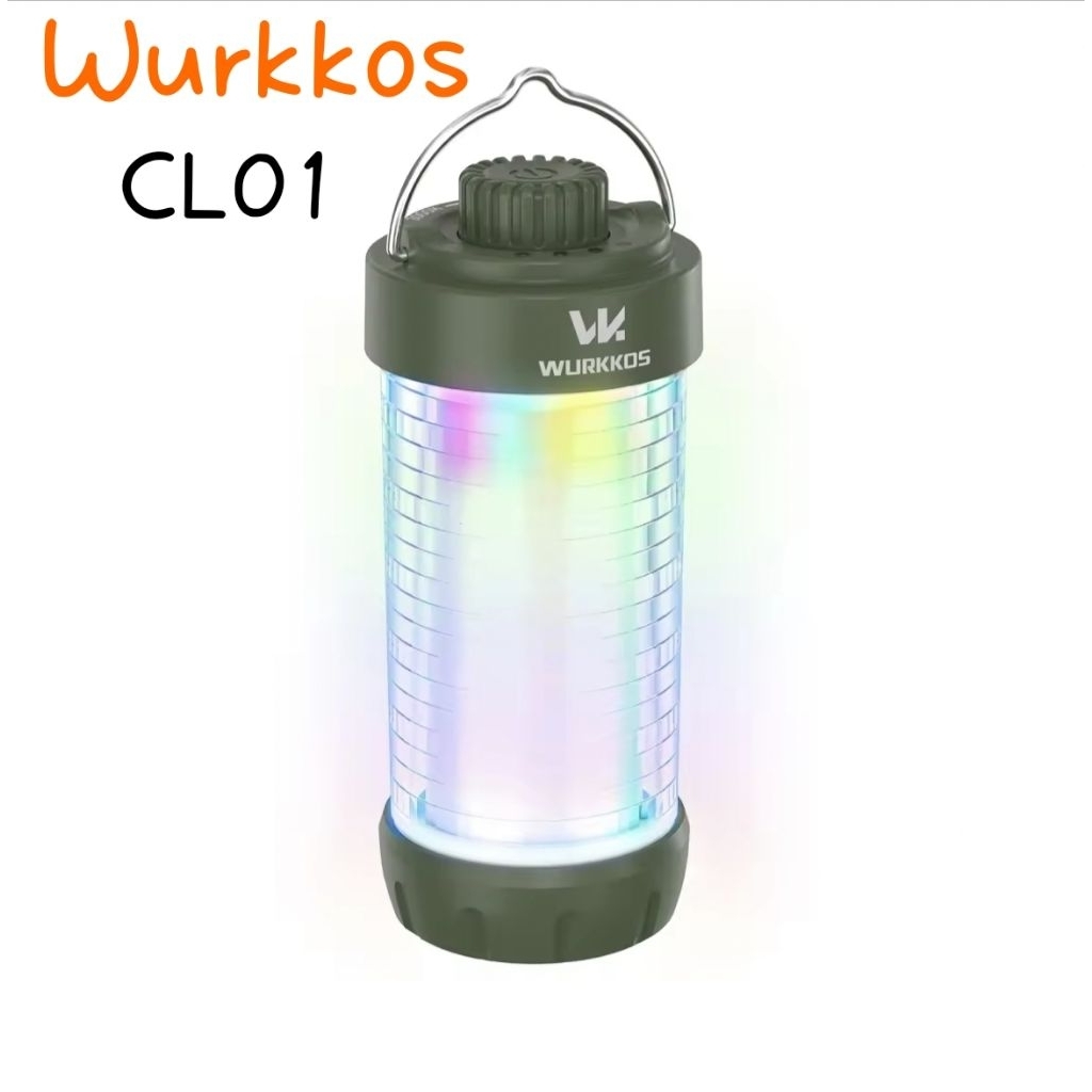 Wurkkos CL01 ตะเกียงตั้งแคมป์ 550LM,พร้อมปรับอุณหภูมิสี
