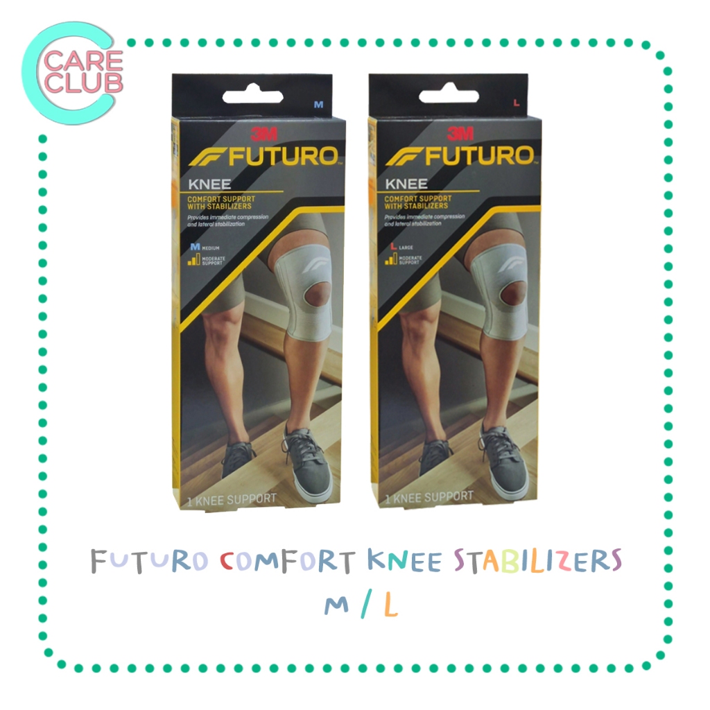 FUTURO COMFORT KNEE STABILIZERS ( M / L ) ฟูทูโร่ พยุงหัวเข่า ชนิดเสริมแกนด้านข้าง