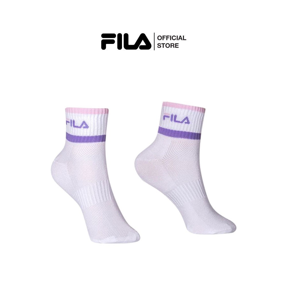 FILA (แท้จาก Shop ) ถุงเท้าผู้ใหญ่ EDGE รุ่น RTLQ32007 - PINK ราคาเต็ม 150 บาท