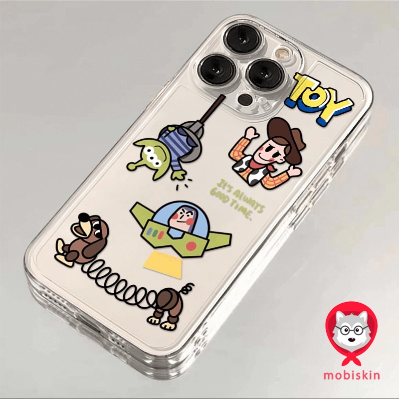 โปร่งใส จัดส่งจากประเทศไทย โทรศัพท์มือถือเคส Toy Story for iPhone เคสไอโฟน 11 12 13 14 15 16 PLUS PRO MAX X XS MAX XR