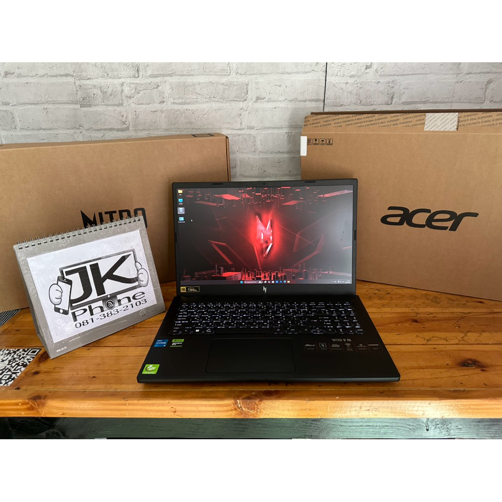 โน๊ตบุ๊คเกมมิ่งมือสอง Acer Nitro V15 ANV15-51-55NS