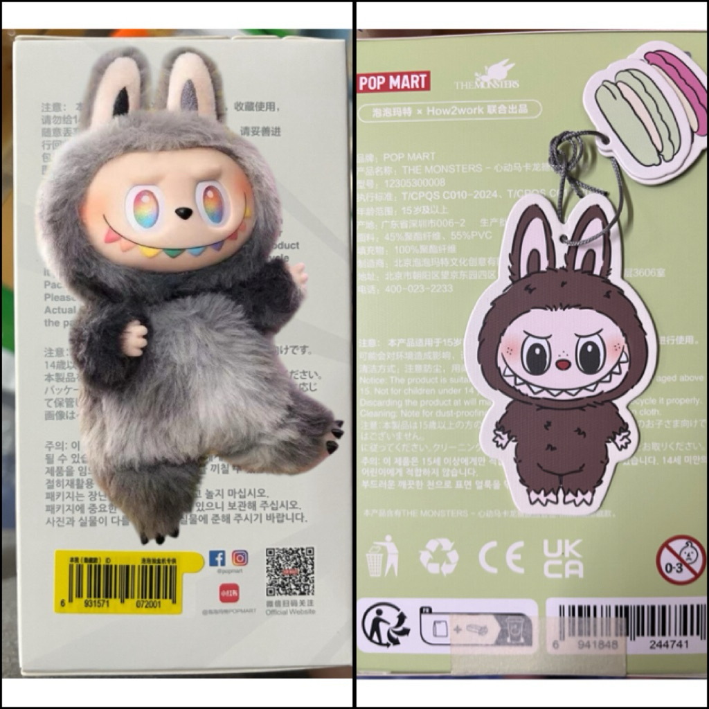 🇹🇭 พร้อมส่งจากไทย 🇹🇭Labubu v.1และLabubu v.3 SECRET รับประกันของแท้💯%