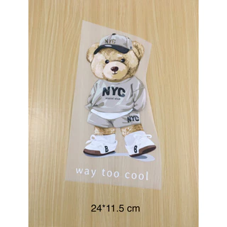C05สติ๊กเกอร์การ์ตูนสติ๊กเกอร์ตัวหนังสือโลโก้รีดร้อนติดเสื้อ ตัวรีดร้อนติดเสื้อ ติดกระเป๋า ติดผ้าได้หลายชนิด