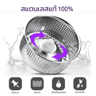 ไม้ถูพื้น ไม้ม็อบ ปรับระดับสั้นยาวได้ 86-120 เซนติเมตร หมุนก้านซับพระเจ้าที่ดีลากยาว