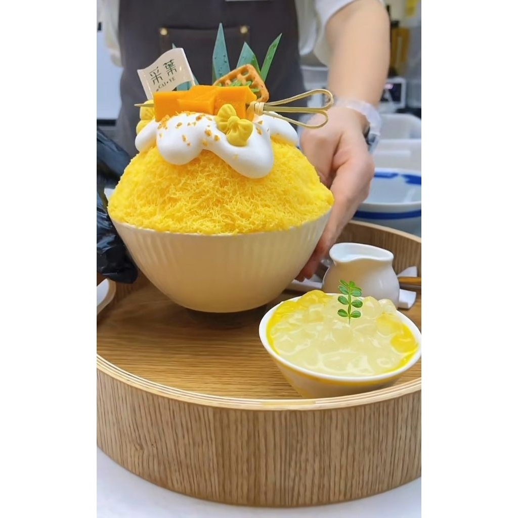 ผงละลายช้า บิงซู เส้นแห้ง ฟู เหมาะสำหรับอาการร้อนๆ บิงชูละลายเร็ว - รูปที่ 3