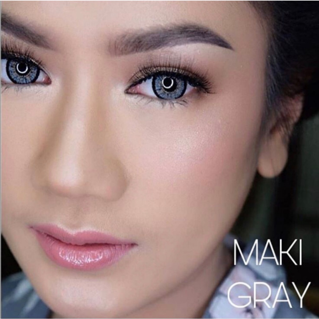 Maki Gray / Brown [-50ถึง-1000] By Dreamcolor1 คอนแทคเลนส์