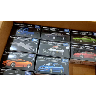 D2.1 รถโทมิก้าขนาดเล็ก 🔆 Tomica Die-cast Car Takara กล่องดำ Premium หลายแบบ หลายสี ใหม่ในซีล