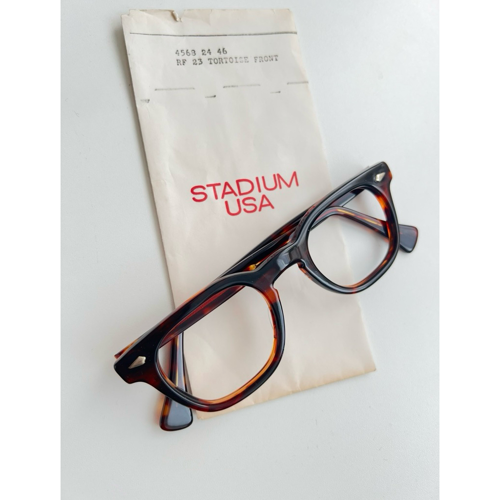 แว่นตาวินเทจ AO American Optical รุ่น STADIUM USA ของใหม่+ของแท้ Made in USA 🇺🇸