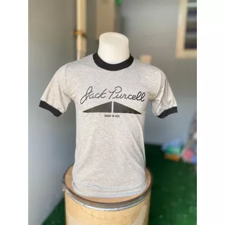 เสื้อยืดวินเทจคอกลมผ้าบางสุดฮิต/jack