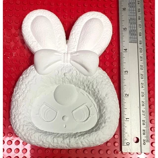 จานลายการ์ตูน ปูนปลาสเตอร์ **CERAMIC PLATE ** จานเพ้นท์ จานระบายสี ถาดระบายสี ถาดปูนปลาสเตอร์