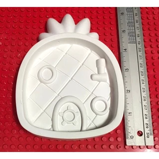 จานลายการ์ตูน ปูนปลาสเตอร์ **CERAMIC PLATE ** จานเพ้นท์ จานระบายสี ถาดระบายสี ถาดปูนปลาสเตอร์
