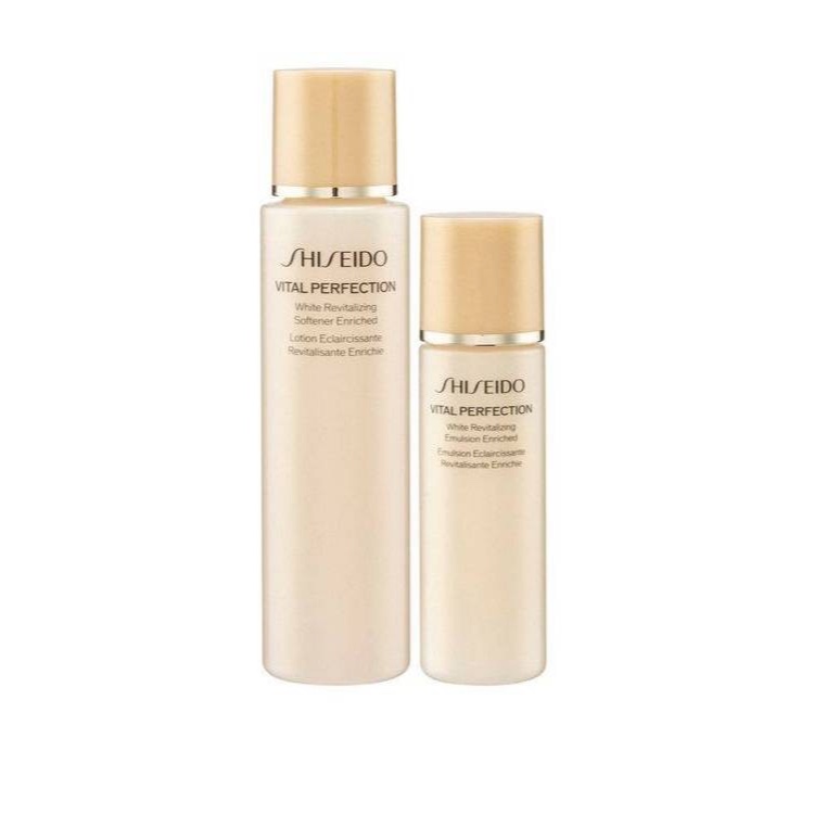 แพ็คคู่ Shiseido Vital Perfection White Revitalizing softener enrich