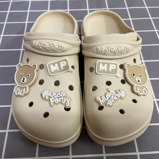 รองเท้าหัวโตพื้นนิ่มลายหมีสุดน่ารักยี่ห้อ MARCO PONY รุ่น5132 ไซร้36-40