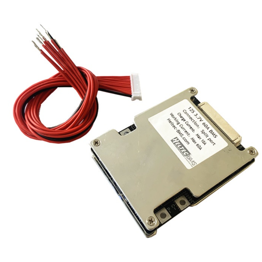 BMS 13S 60A 48V วงจรป้องกันแบตเตอรี่  BMS Li-ion ชาร์จแบตเตอรี่ลิเธียม board Battery 18650 NMC Charg