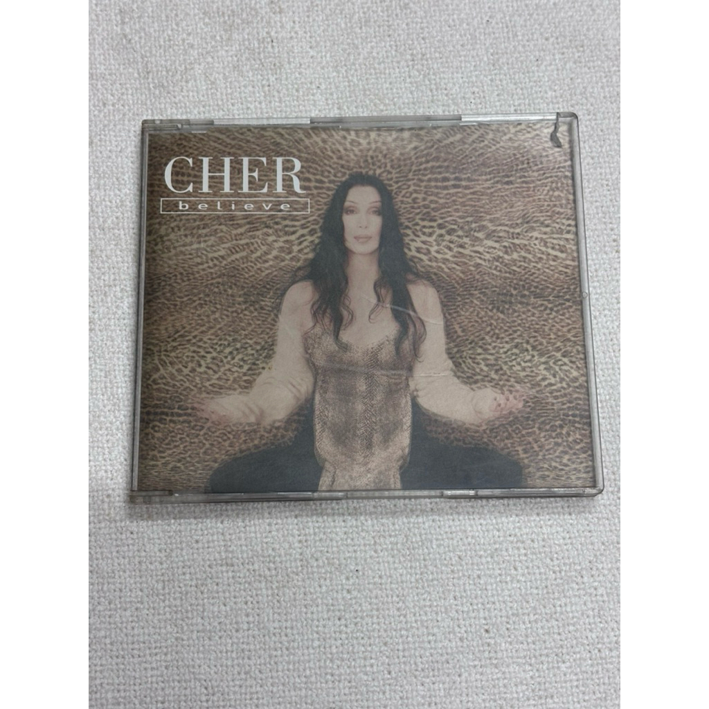 แผ่น Cd Believe-Cher Warner Music UK แผ่นซีดีมือสอง